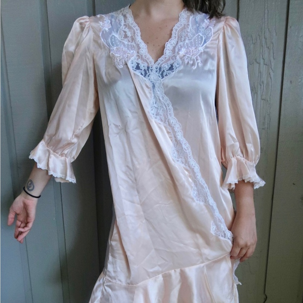 Vintage Pink Robe